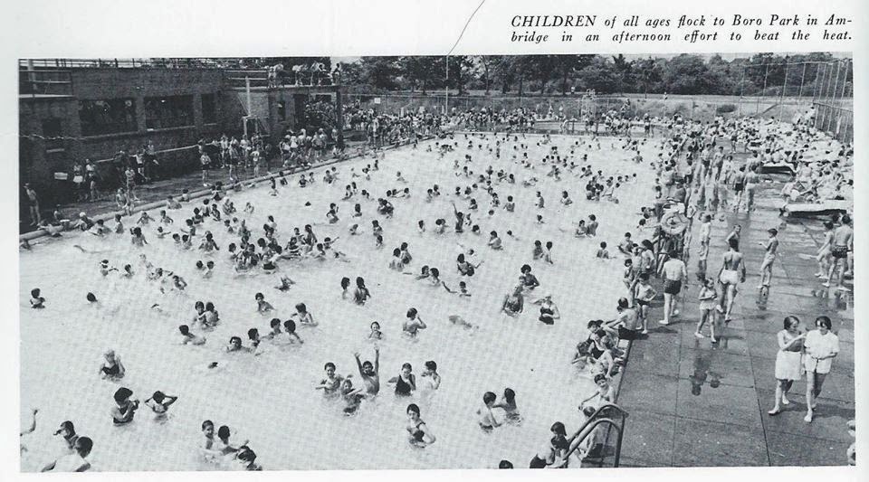Ambridge Memories Ambridge Borough Swimming Pool, Part 4 hot summer