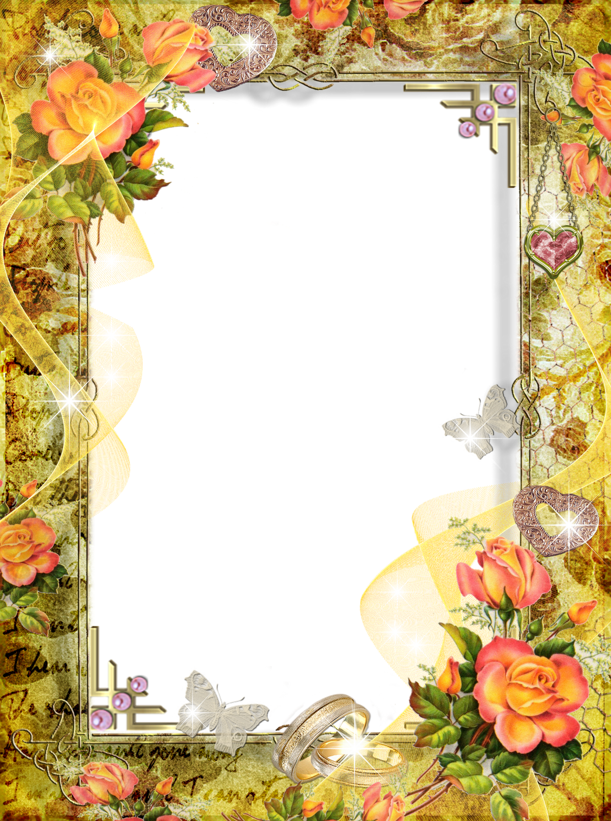 Frames PNG românticos | Imagens Png fundo transparente grátis