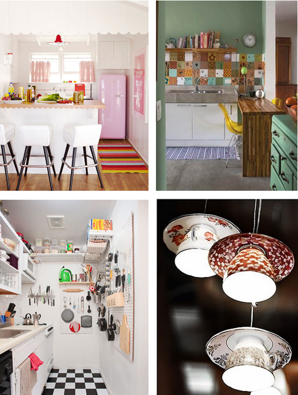 Endulza tus sentidos...: deco en cocinas pequeñas