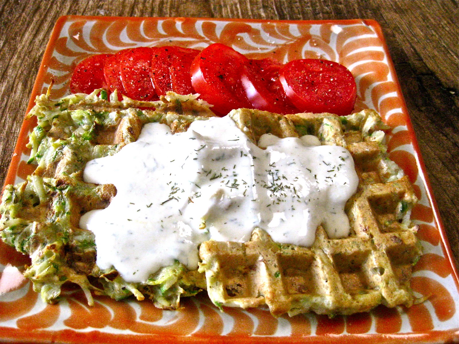 Flavors of the Sun Fast and Easy PotatoZucchini Waffles