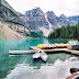 Beautiful Moraine Lake in Canada