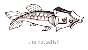 Labels: cartoon, fish (housefish )