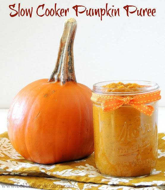 Slow Cooker Pumpkin Puree Bobbi's Kozy Kitchen