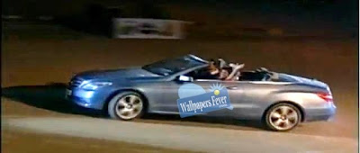 Akshay Kumar on Mercedes with Asin in Bathinda