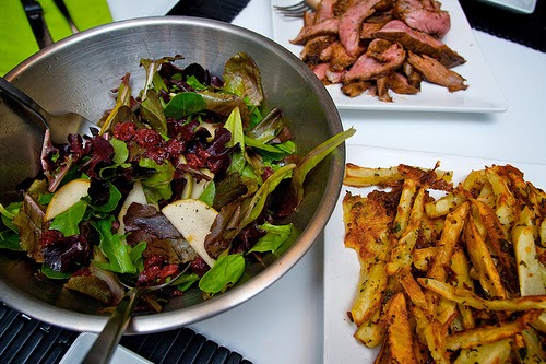 Cocinar Papas Fritas Crujientes al estilo Italiano