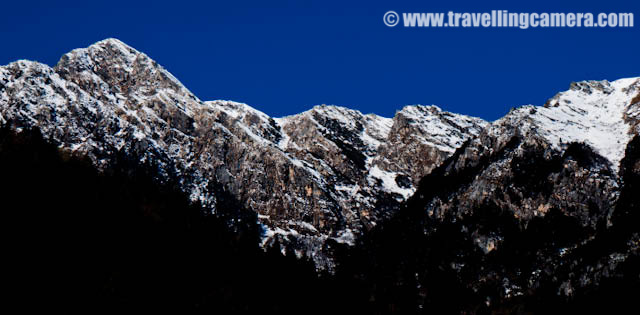 Recently I visited a village called Pathiar which is very famous for high quality potatoes and many companies like Lays take most of the Potato crop from this region ! This village is exactly under Dhauladhar Mountain Ranges near Palampur. Apart from beauty, all the these mountains provide magical energy to Himalayan land to grow world's famous Kangra-Tea and Potatoes...
