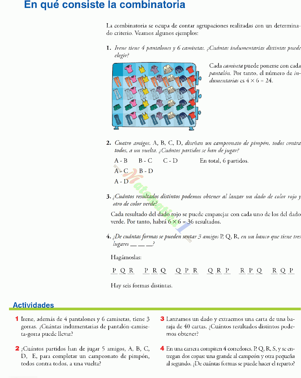 combinatoria y el diagrama del arbol ejercicios resueltos de cuarto de ... combinatoria y el diagrama del arbol ejercicios resueltos de cuarto de ...