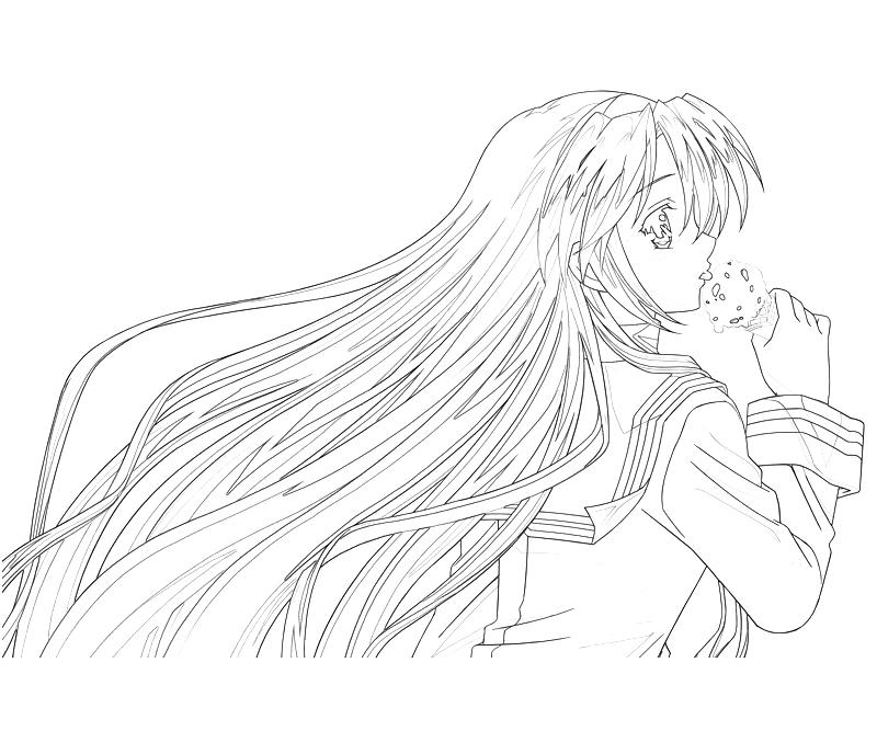 Clannad Coloring Pages