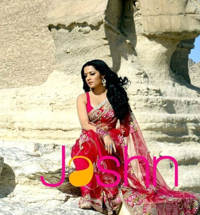 Celina Jaitley Jashn Saree Collection