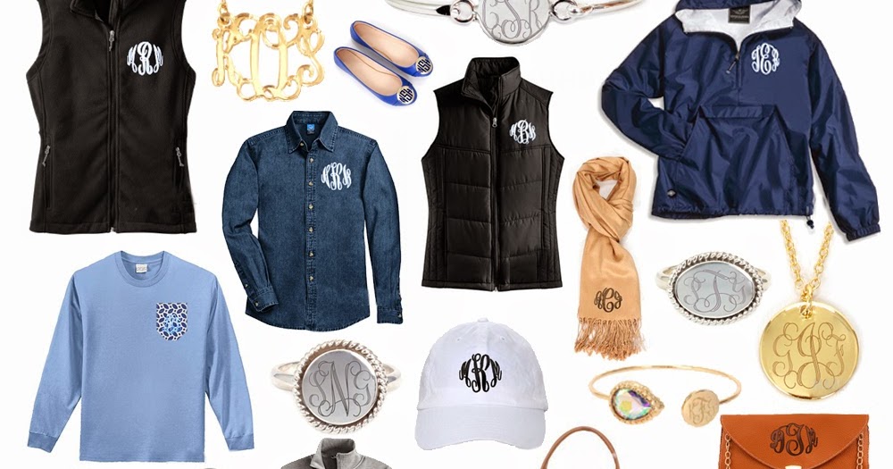 The Monogrammed Life Our Best Selling Monogrammed Gifts