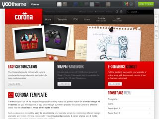 Corona - Yootheme Joomla Template