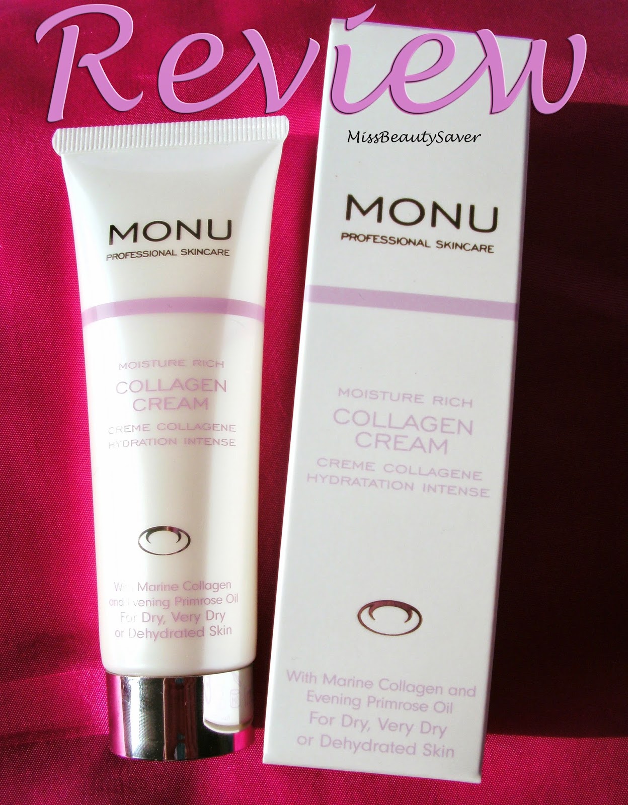 MONU Moisture Rich Collagen Cream Review MONU Moisture Rich Collagen Cream Review