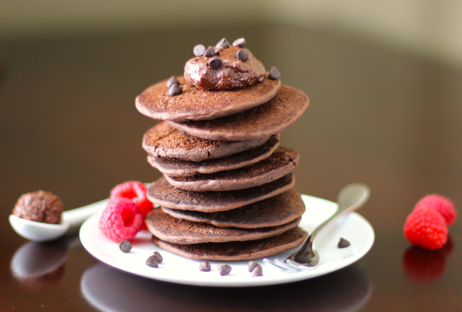 Healthy Chocolate Buckwheat Pancakes Recipe (Gluten Free) | Desserts