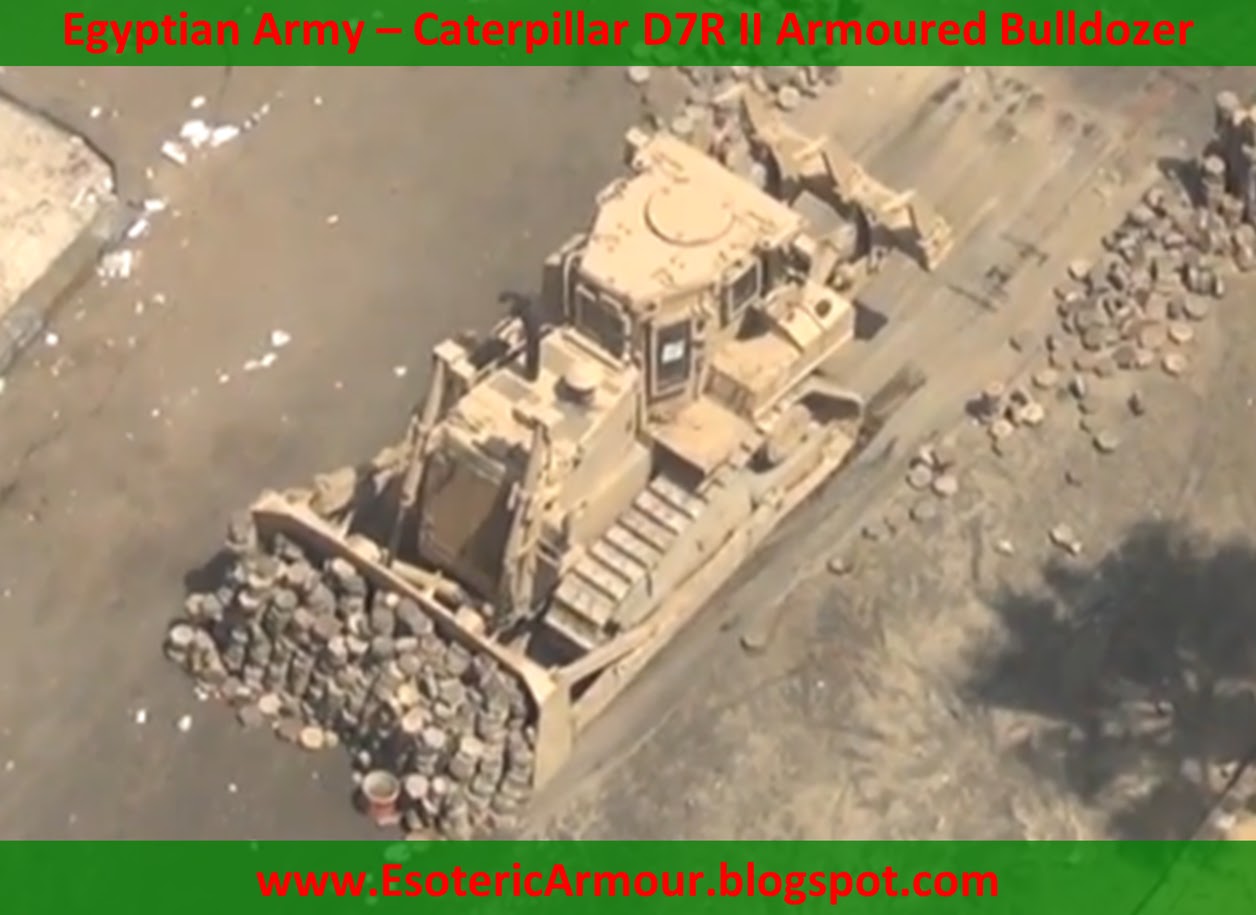 Esoteric Armour Egypt Caterpillar D7R II Armoured Bulldozer