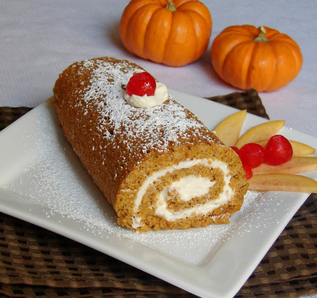 Pumpkin Cake Roll