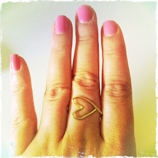 DIY Das mach ich selber. Herz Ring von I SPY DIY DIY Das mach ich selber. Herz Ring von I SPY DIY