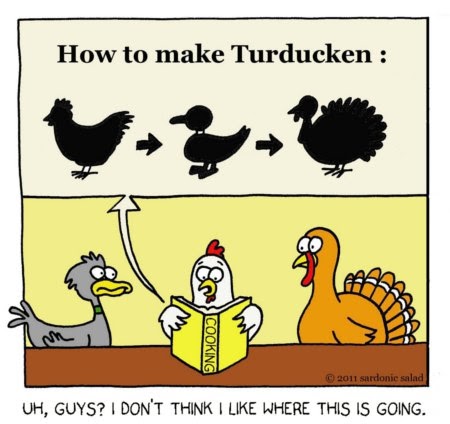 Sardonic Salad: Turducken