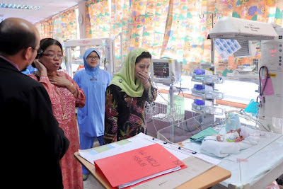 Maharum Bugis Syah Mbs Raja Zarith Sofia Buat Lawatan Ke Nicu Hospital Sultanah Aminah