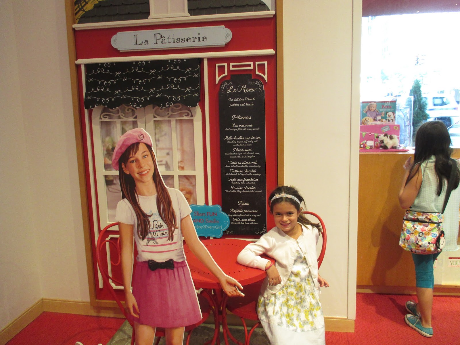 American Girl Doll Store in NYC! Tall and Preppy