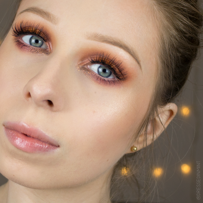 Dressed in mint Makeup Geek Sparkler / 1 makeup