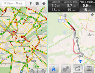 Google Map Navigation App with Live Traffic for Android and iOS