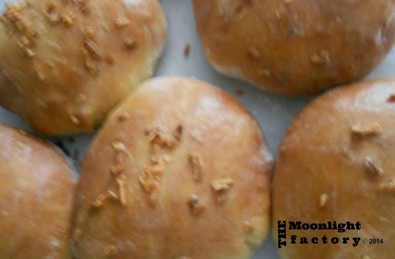 The Moonlight Factory Onion Hamburger Rolls