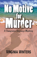 Image Suspense Novel cover No Motive for Murder Dangerous Journeys by Virginia Winters