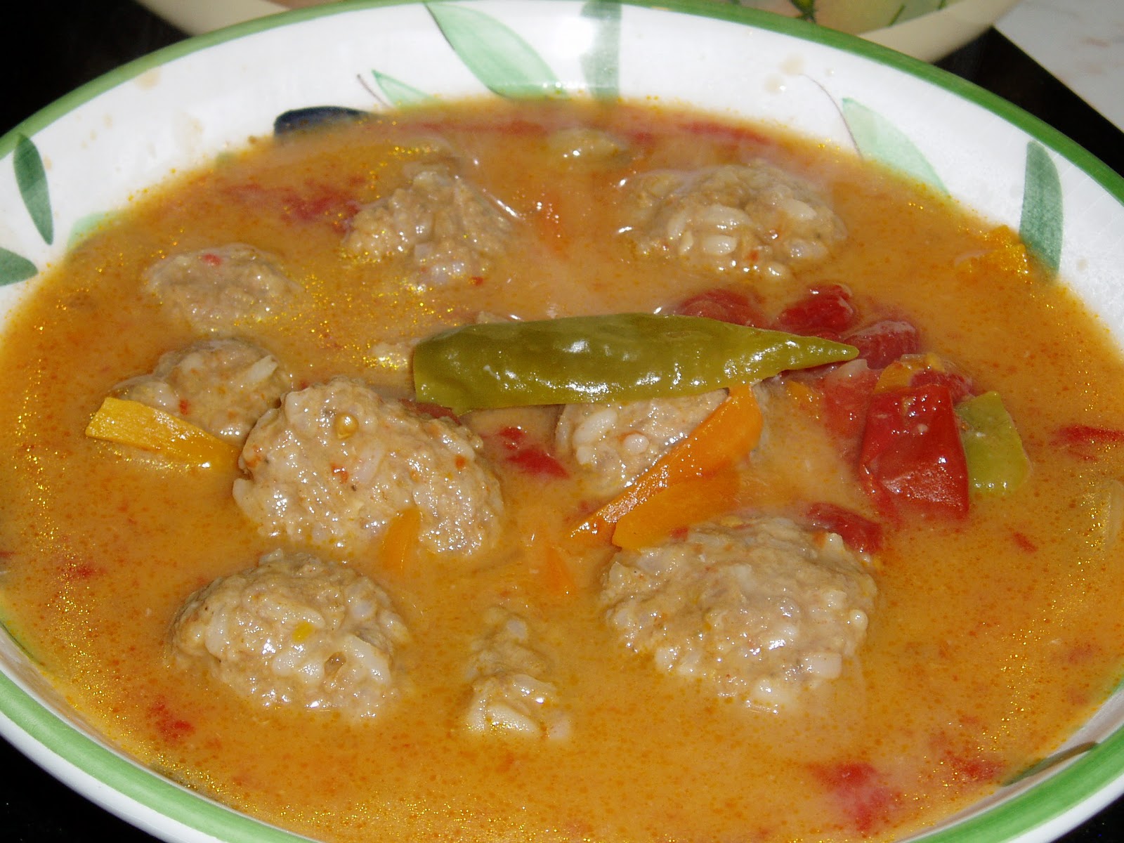 Bulgarian Village Recipe's: Traditional Bulgarian Meatball Soupa