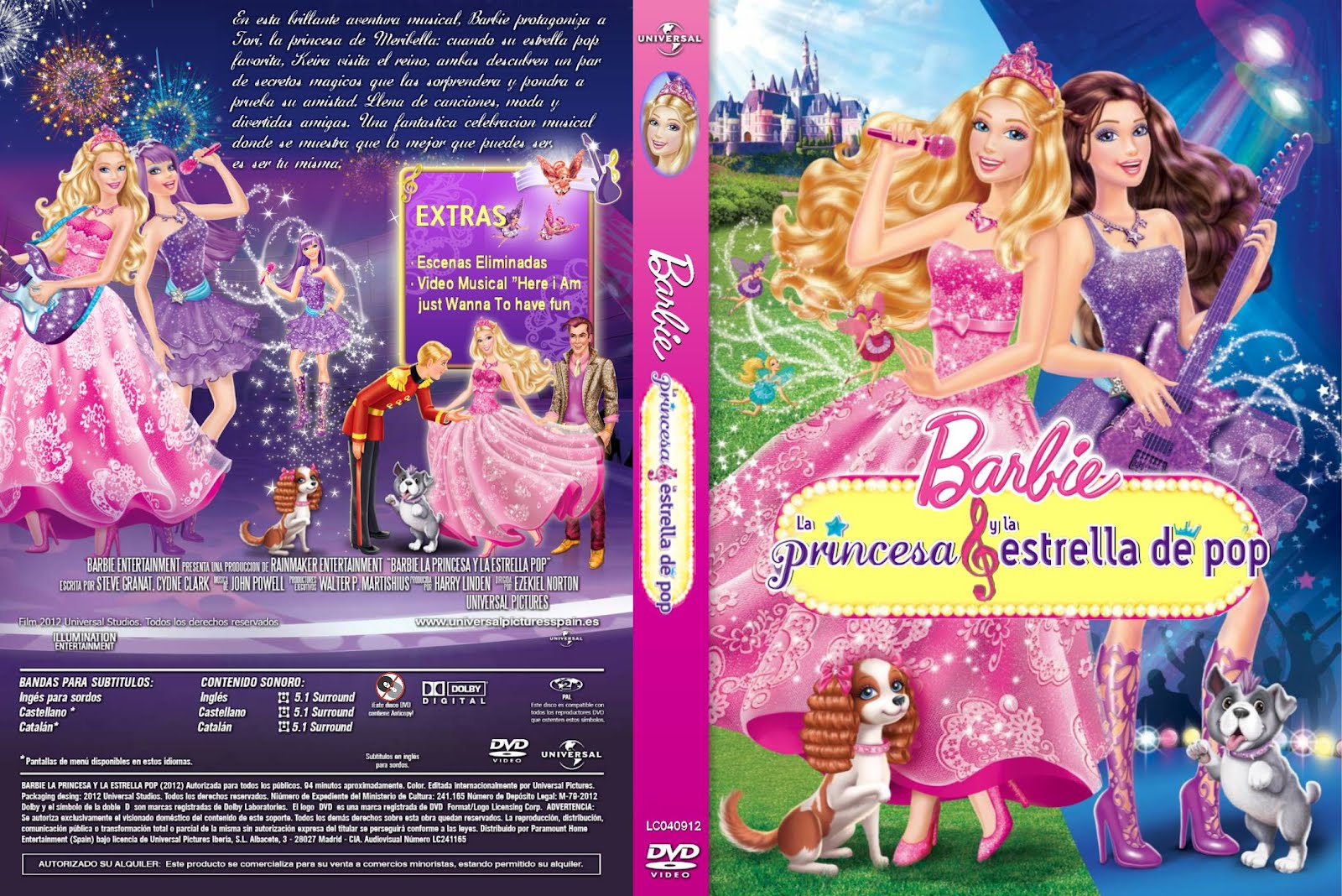 barbie la princesa y la estrella de pop pelicula completa en español
