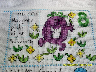 Bothy Threads - Mr Men and Little Miss belajar kristik