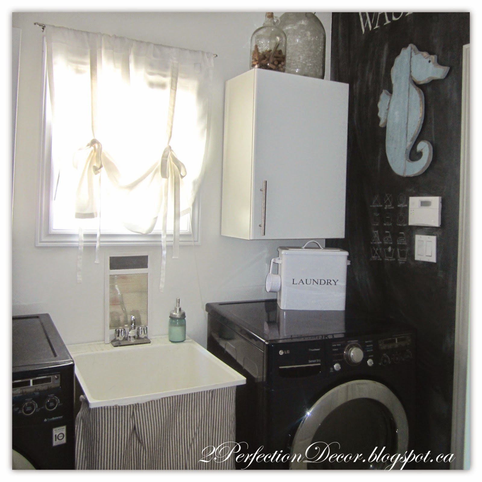 2Perfection Decor New Laundry Chalkboard Wall