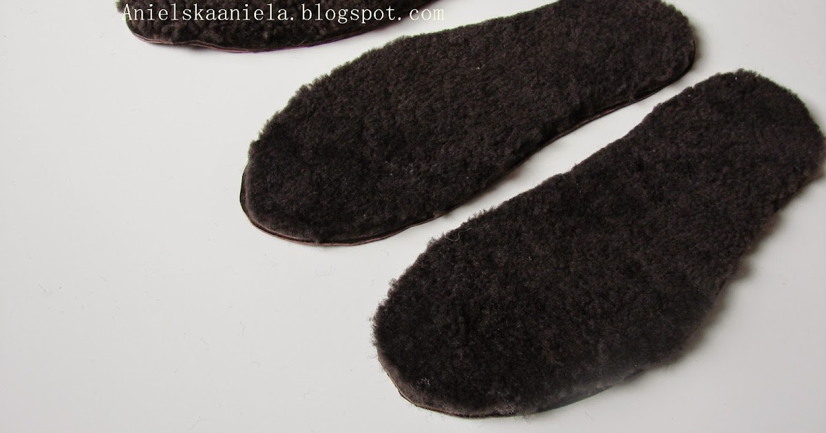 diy tutorial SHOE INSERT Jak ocieplić buty? insoles for shoes how to