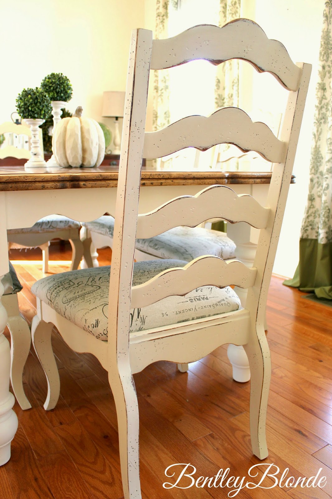 bentleyblonde: diy farmhouse table & dining set makeover with bentleyblonde: diy farmhouse table & dining set makeover with