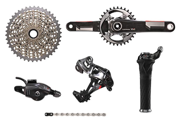 sram x01 1x11 groupset