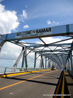 San Juanico Bridge from Leyte view
