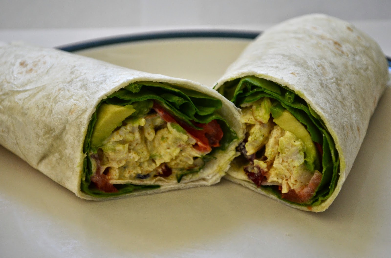 amelia.mary Curry Chicken Wrap