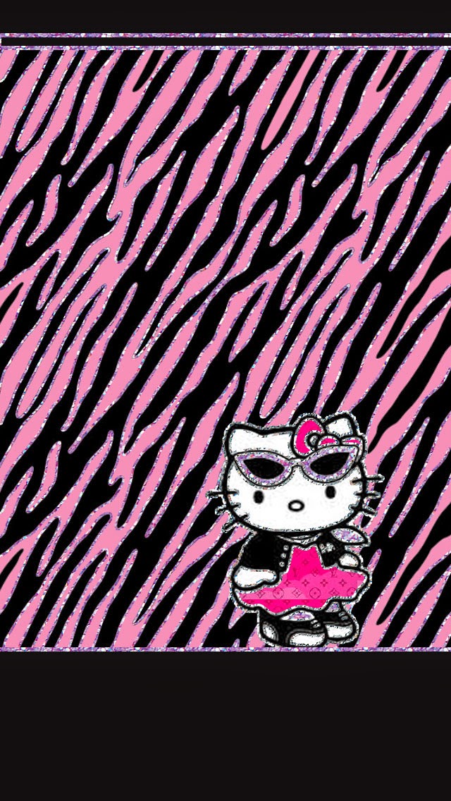 Dazzle my Droid Hello kitty glitter wallpapers