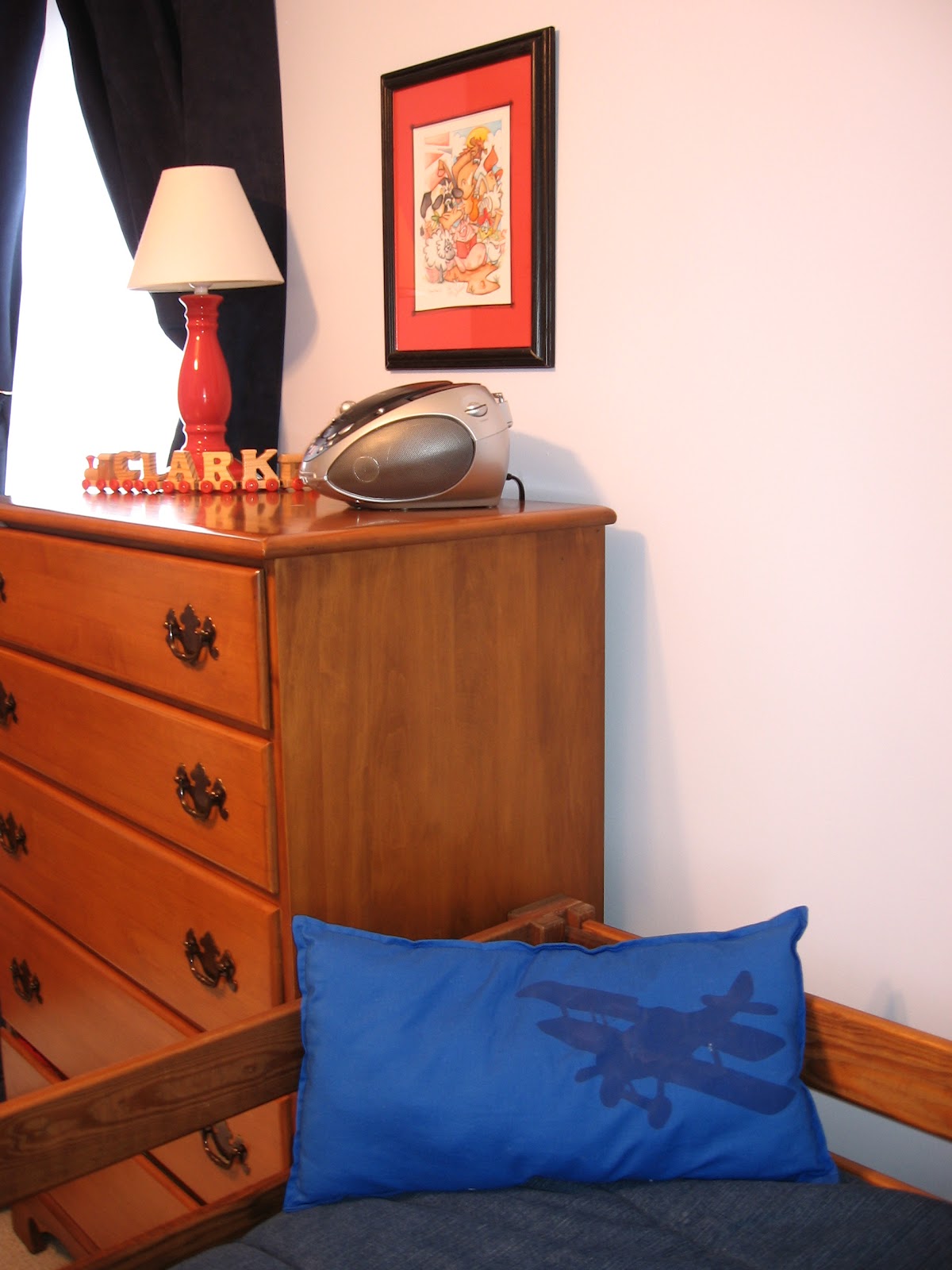 Raising Creative Hearts Freezer Paper Stencil Throw Pillow Tutorial