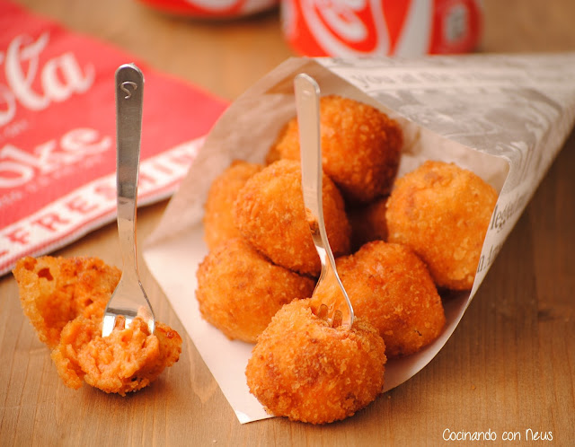 Croquetas de chorizo con thermomix