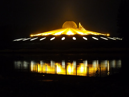 UFO-shaped Buddhist temple in Thailand