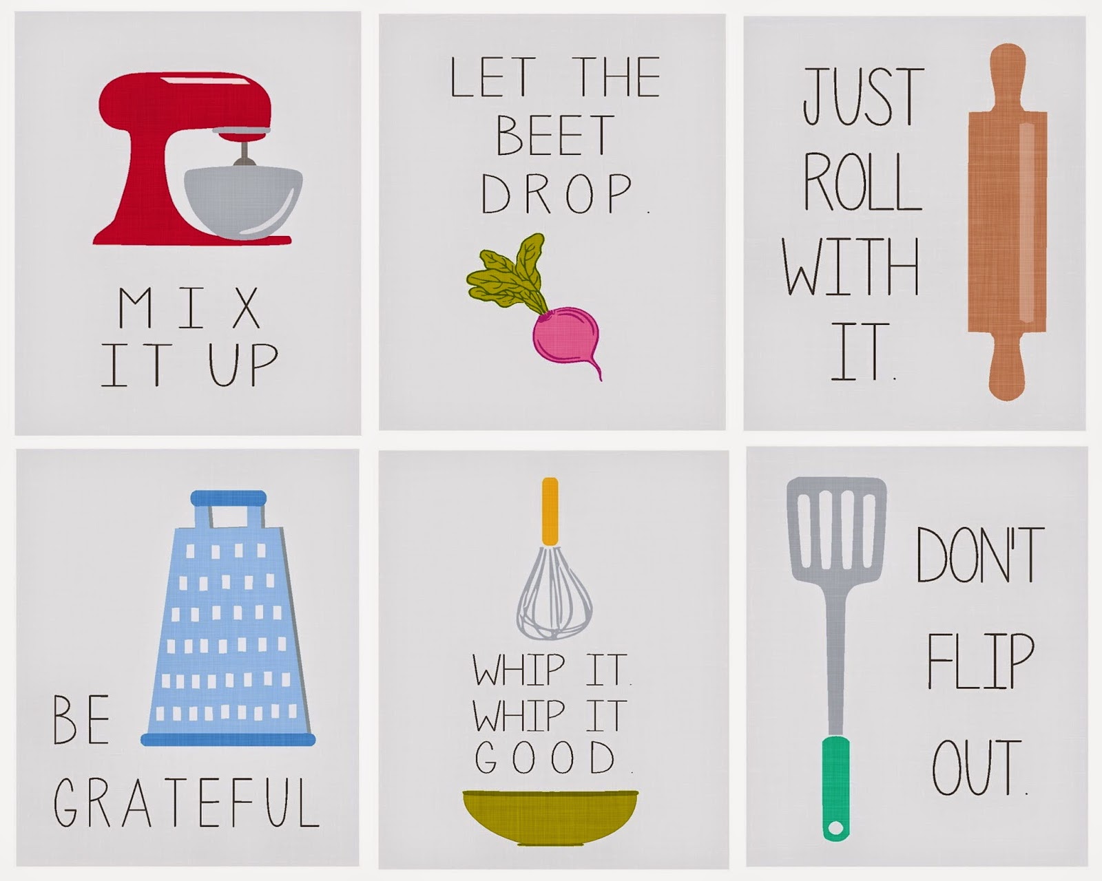 The Jacobs Clan Kitchen Art