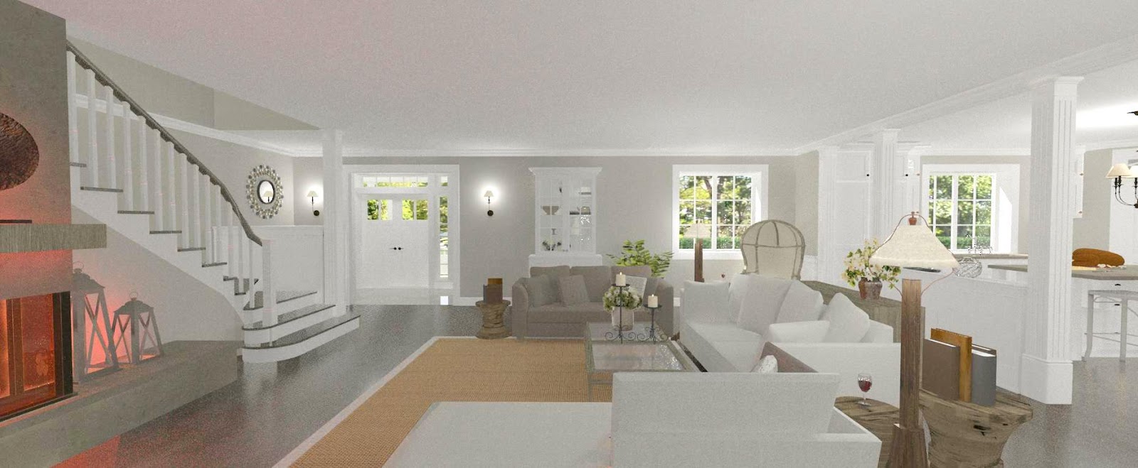 Den vita drömgården: bygglovshandlingar klara för new england hus ...
