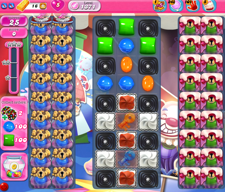 Candy Crush Saga 1371 Candy Crush Saga 1371