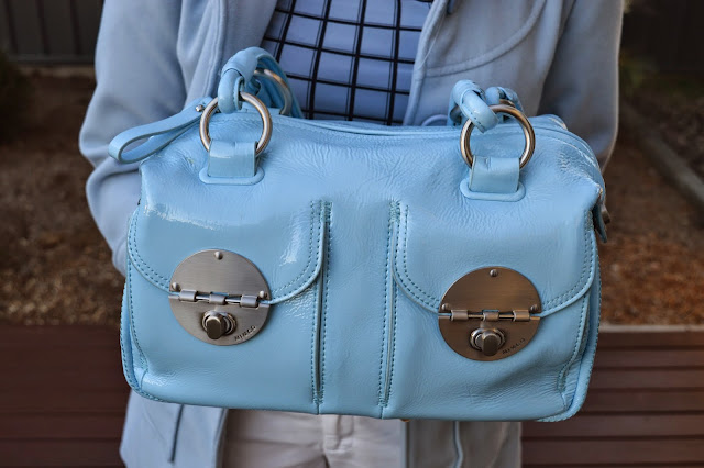 Baby Blue Mimco Bag