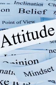 Attitude essay explain in