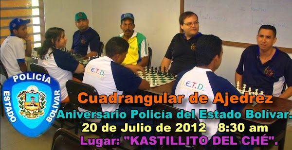 CUADRANGULAR DE AJEDREZ “SEMANA NACIONAL DEL POLICÍA 2012" CUADRANGULAR DE AJEDREZ “SEMANA NACIONAL DEL POLICÍA 2012"