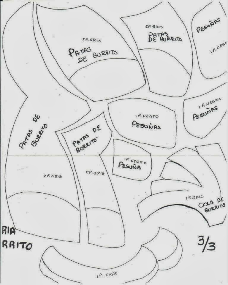 Moldes de Maria y José en su burro | Blog de Santa clauss