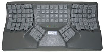 Keyboard Dual Handed ergonomis 3D, Maltron £ 375,00, £ 435,00