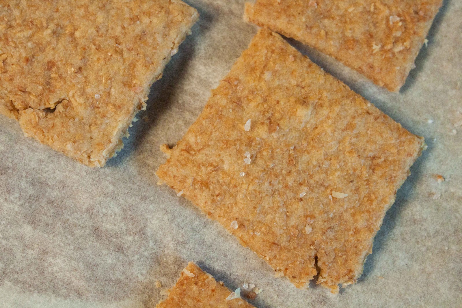 Fat and Happy Blog Homemade Wheat Crackers