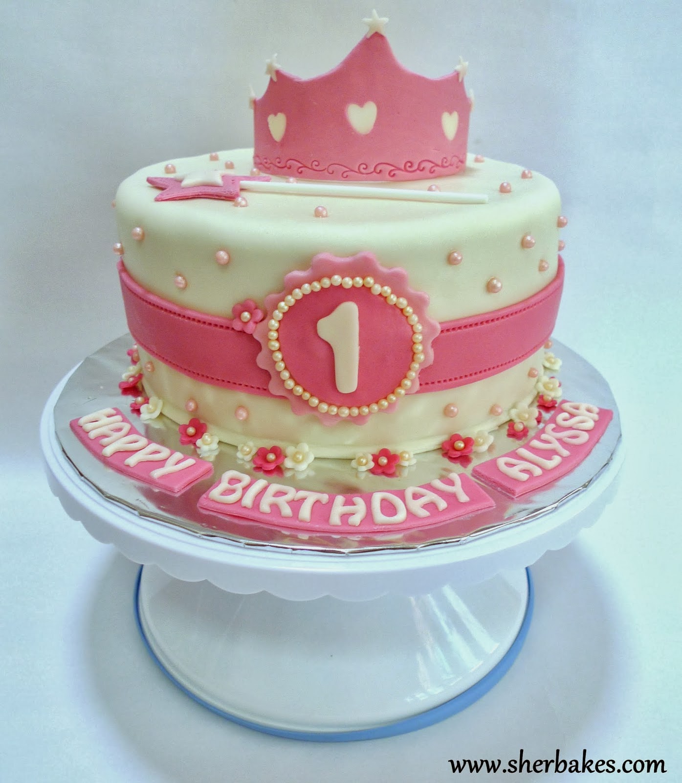 princess tiara cake